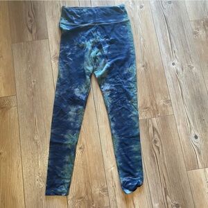 Target Blue and Green Tie-Dye Leggings